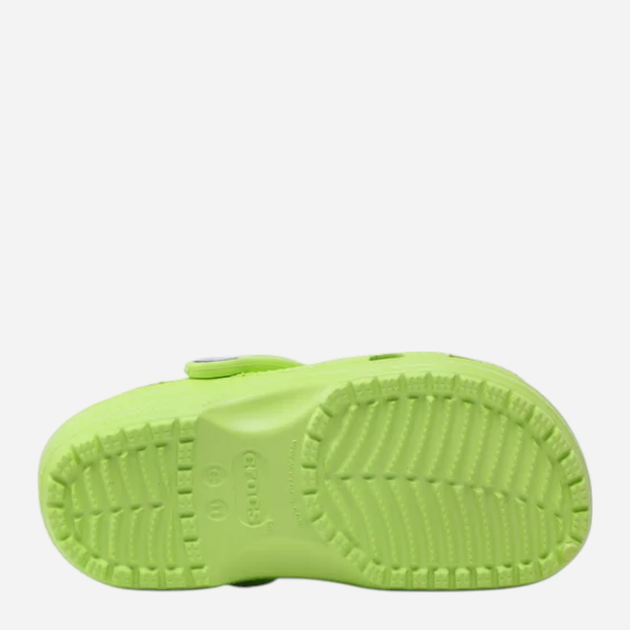 Дитячі крокси-сабо Crocs Classic Clog 206991-3UH 29-30 (C12) Салатові (196265216284) - зображення 6