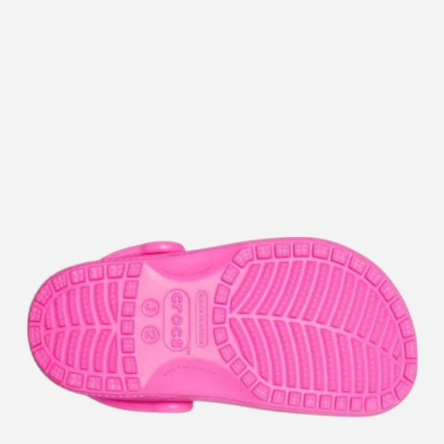Chodaki dziecięce dla dziewczynki Crocs Classic Clog CR206991-JUIC 33-34 (J2) Jasnoróżowe (196265216581) - obraz 5