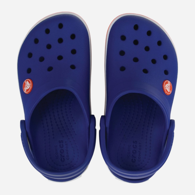 Chodaki chłopięce Crocs Crocband Clog CR207006-CEBL 34-35 (J3) Niebieskie (191448739710) - obraz 3