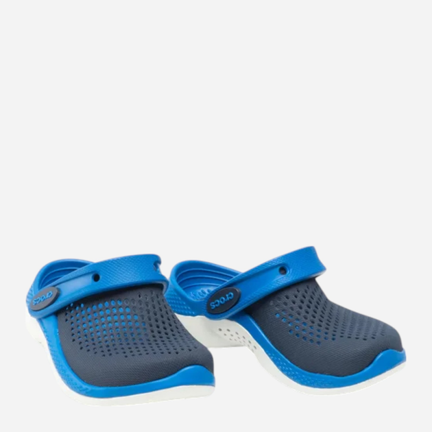 Chodaki chłopięce Crocs Literide 360 Clog K 207021-4KB 30-31 (C13) Granatowe (191448917545) - obraz 3
