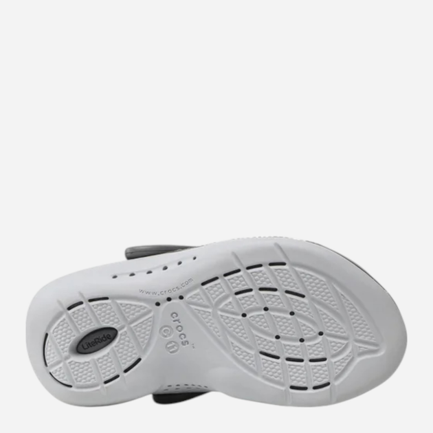 Chodaki chłopięce Crocs Literide 360 Clog K 207021-0DD 32-33 (J1) Czarne (191448917378) - obraz 6