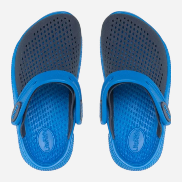 Chodaki chłopięce Crocs Literide 360 Clog K 207021-4KB 30-31 (C13) Granatowe (191448917545) - obraz 5