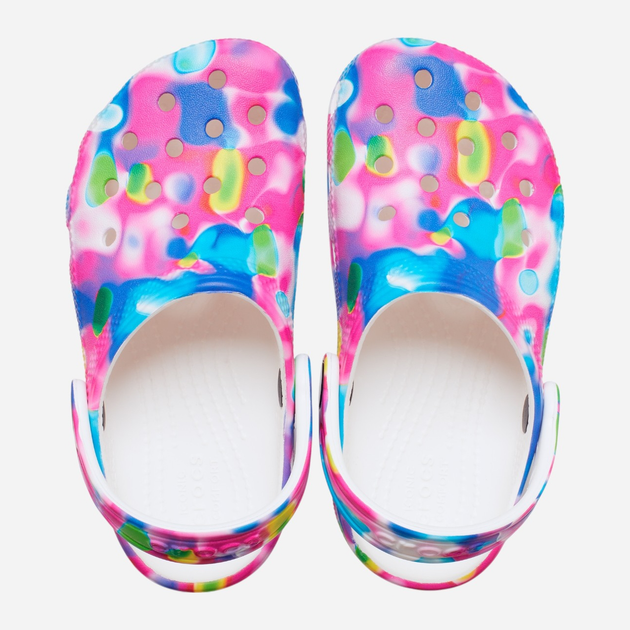 Дитячі крокси-сабо для дівчинки Crocs Classic Clog 207587-690 33-34 (J2) Різнокольорові (191448967779) - зображення 3