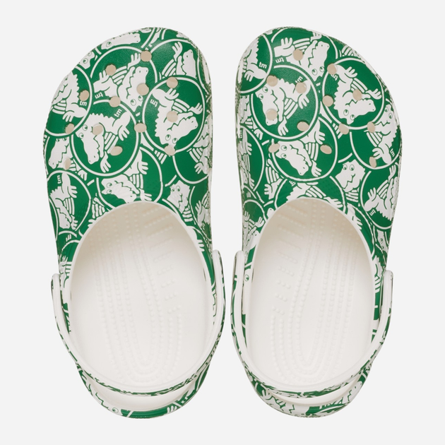 Chodaki chłopięce Crocs Classic Clog Graphics 210008-3WH 25-26 (C9) Zielone (196265678761) - obraz 3