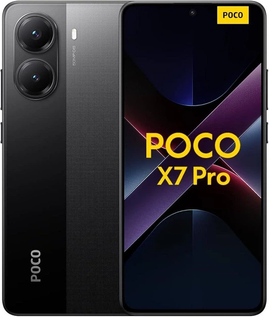 Мобільний телефон Poco X7 Pro 8/256GB Black – фото, відгуки