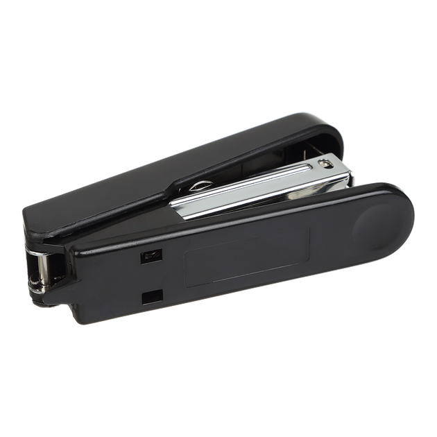 Степлер пластиковий (плоский), JOBMAX, 10 л., (скоби №10), 92x38x20 мм, чорний - Фото 6 Степлер пластиковий (плоский), JOBMAX, 10 л., (скоби №10), 92x38x20 мм, чорний - зображення 6