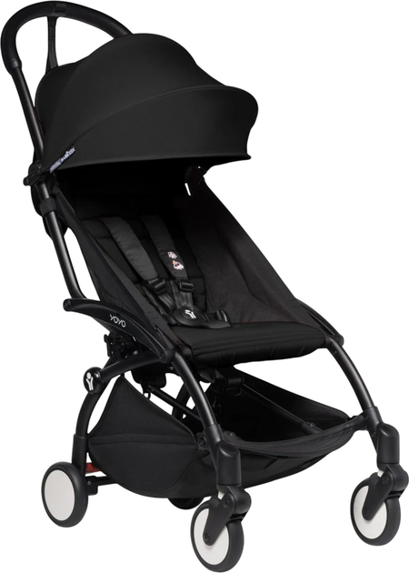Набор Stokke YOYO Black Шасси + Комплект текстиля (646403.02