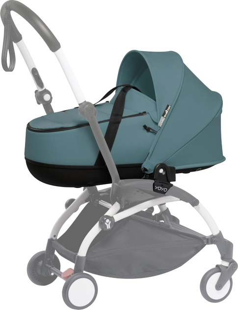 Люлька Stokke YOYO Newborn Shell Aqua (646309) - Фото 2 Люлька Stokke YOYO Newborn Shell Aqua (646309) - изображение 2