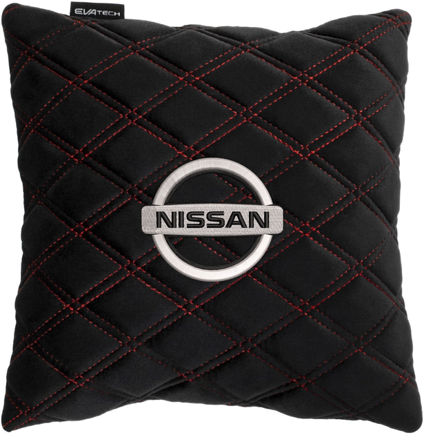 Подушка EVAtech 30 х 30 см Nissan Чорна з червоною ниткою від Rozetka на платформі USKIDKA Акція на Подушка EVAtech 30 х 30 см Nissan Чорна з червоною ниткою від Rozetka