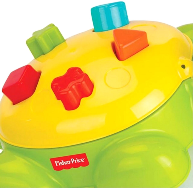 Zabawka dla niemowląt Fisher Price Turtle Shape Sorter (8690089018045) - obraz 3