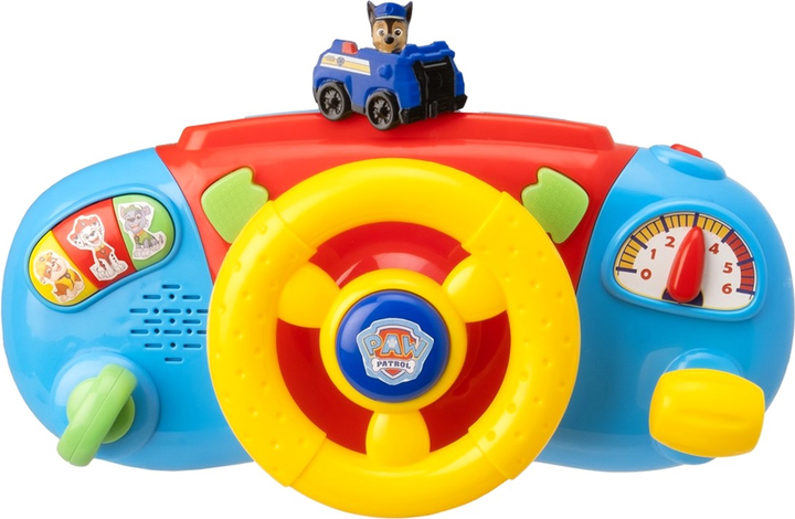 Zabawka dla niemowląt HTI Kierownica Paw Patrol (5063327003340) - obraz 1