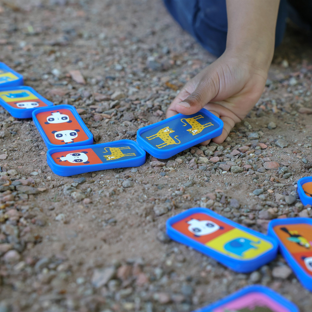 Zabawka dla niemowląt Ses Creative Street domino (8710341022327) - obraz 4