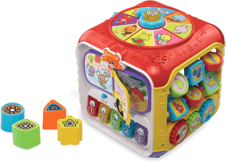 Zabawka edukacyjna VTech Baby Kostka Aktywności (5900511606775) - obraz 3