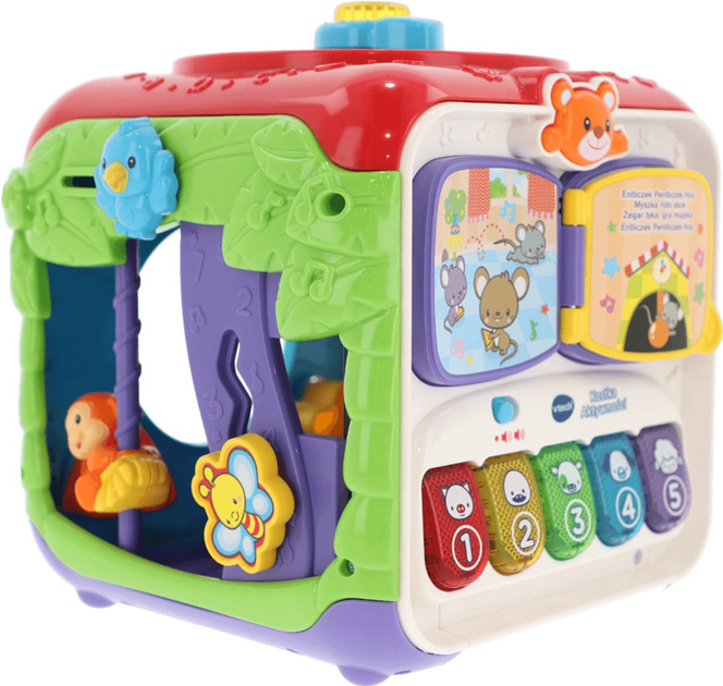 Zabawka edukacyjna VTech Baby Kostka Aktywności (5900511606775) - obraz 4