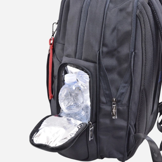 Plecak męski A4 Aeronautica Militare AM494-NE Czarny (800070307500) - obraz 5