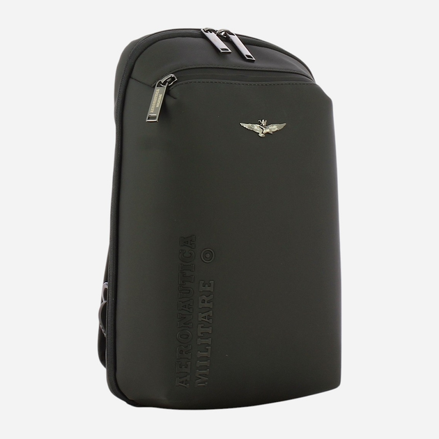 Plecak męski Aeronautica Militare AM483-NE Czarny (800070283410) - obraz 3