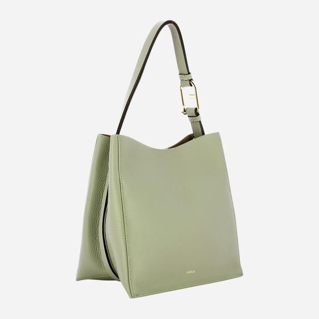 Torebka damska skórzana Furla WB01338HSF000AG7001007 Zielona (800070334449) - obraz 3
