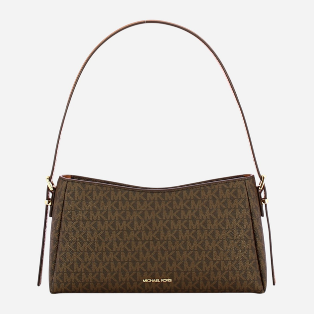 Сумка-багет сідло жіноча середня Michael Kors 32R5G9OC6B-252 Коричнева (800070334466) - зображення 1