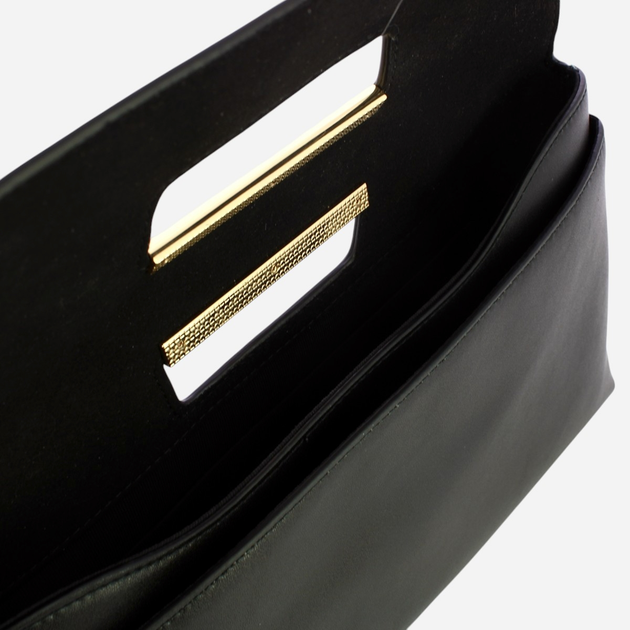 Сумка-клатч жіноча з натуральної шкіри Furla WE00644BX3104O60001007 Чорна (800070331303) - зображення 4