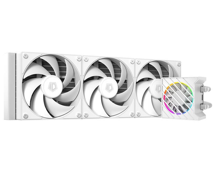 Система водяного охолодження ID-Cooling Dashflow 360 XT Lite White - зображення 1