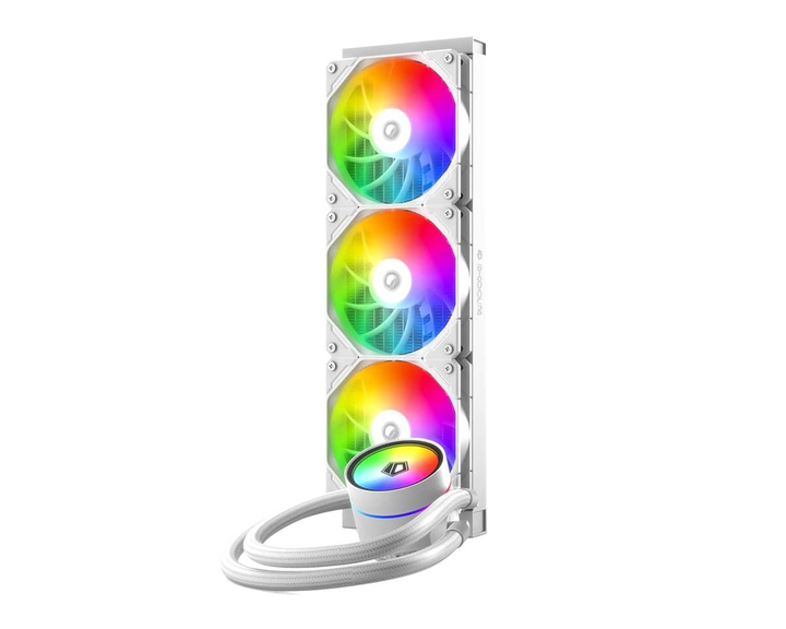 Система водяного охолодження ID-Cooling Zoomflow 360 XT V2 White - зображення 2