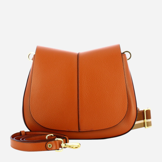 Torebka crossbody damska skórzana Gianni Chiarini BS-6036/COMM-GRN-NA-1117 Brązowa (800070334526) - obraz 4