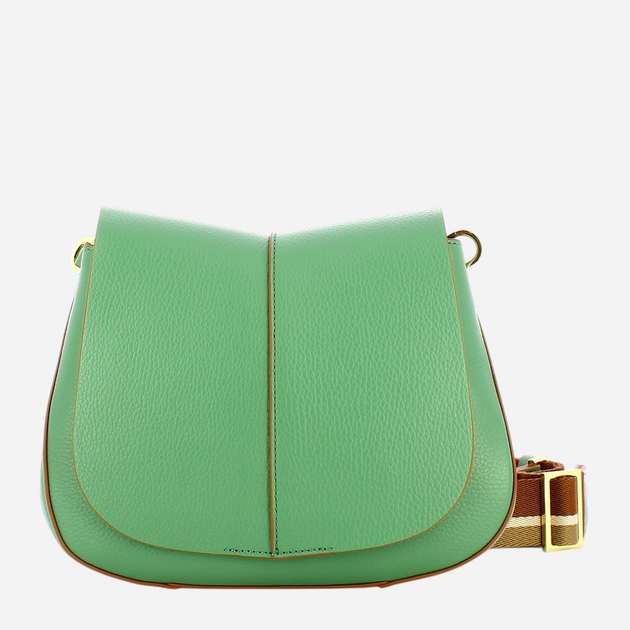 Torebka crossbody damska skórzana Gianni Chiarini BS-6036/COMM-GRN-NA-382 Zielona (800070334527) - obraz 1