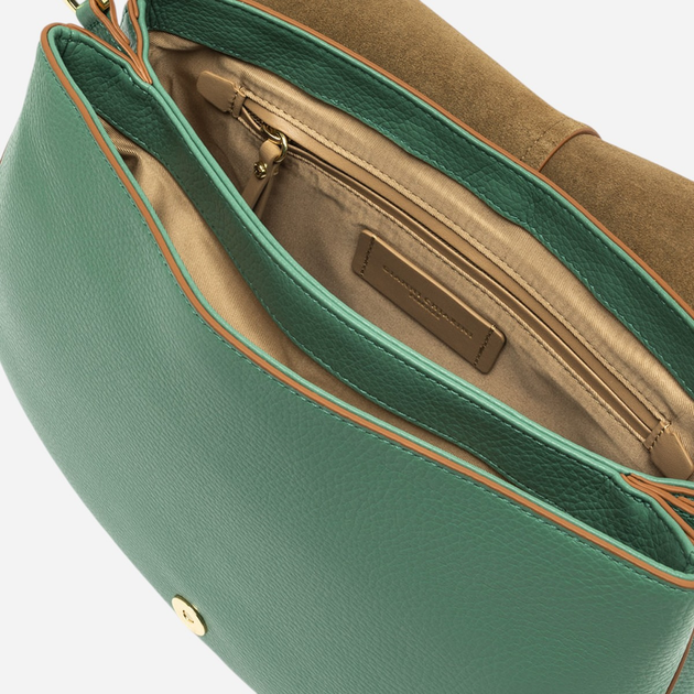 Torebka crossbody damska skórzana Gianni Chiarini BS-6037/COMM-GRN-NA-382 Zielona (800070334530) - obraz 4