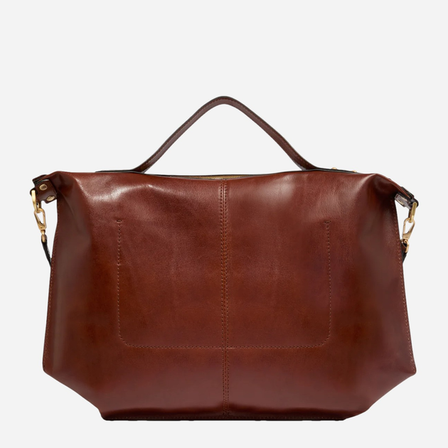 Torba shopper damska skórzana The Bridge 04291501-14 Brązowa (800070338631) - obraz 2