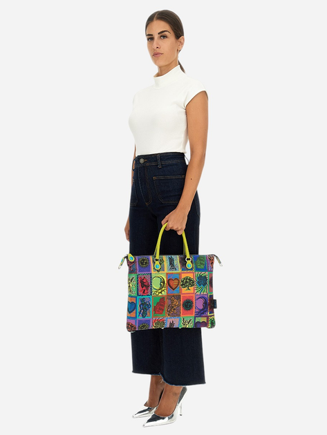 Torba shopper damska duża Gabs G000030T2X1719-S0584 Żółta (800070339556) - obraz 2