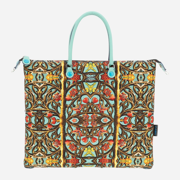 Torba shopper damska duża Gabs G000030T3X1719-S0589 Błękitna (800070339559) - obraz 1