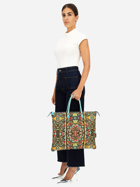 Torba shopper damska duża Gabs G000030T3X1719-S0589 Błękitna (800070339559) - obraz 2