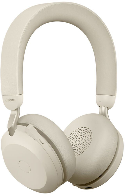 Навушники Jabra Evolve2 75 USB-A MS Stereo Beige (27599-999-998) - зображення 1