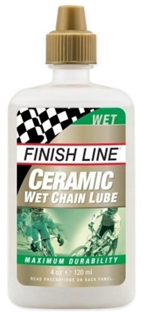 Olej do łańcucha syntetyczny Finish Line Ceramic Wet Lube 120 ml (0036121006034) - obraz 1