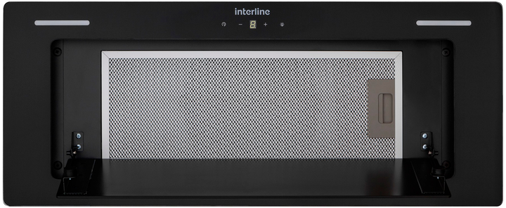 Витяжка INTERLINE SOLO ULTRA BK A/72/T повновбудована (72см, 1100куб) - изображение 3