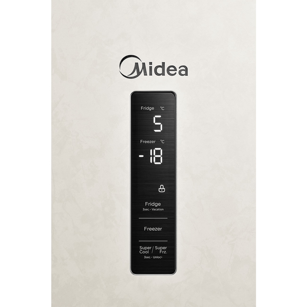 Холодильник MIDEA MDRB470MGF33OM (бежевий, дисплей) - зображення 6