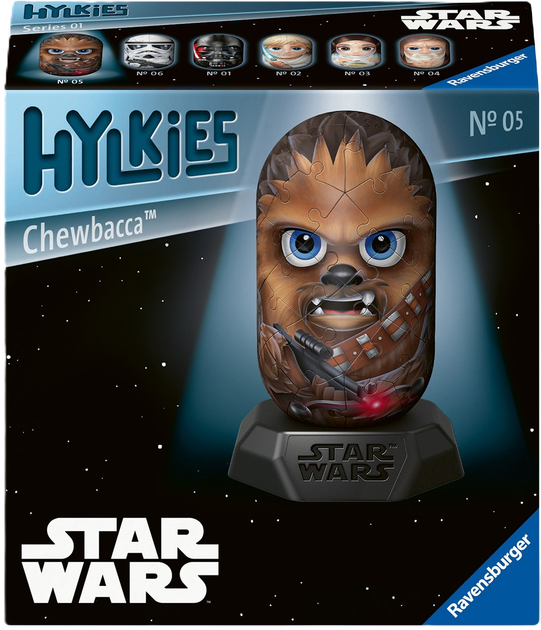 3D-пазл Ravensburger Hylkies Star Wars Chewbacca (4005555010166) - зображення 1