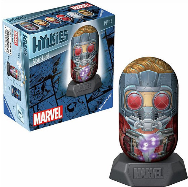 Puzzle 3D Ravensburger Hylkies Marvel Star-Lord (4005555011613) - obraz 2