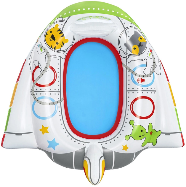 Łódka dmuchana Bestway Funspeakers Space Ship 104 x 99 cm (6941607345672) - obraz 2