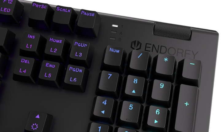 Klawiatura przewodowa Endorfy Omnis Kailh Brown USB Black (EY5A029) - obraz 8