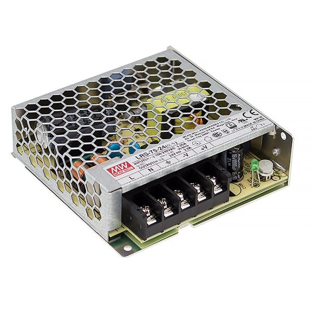 Блок питания 75W MEANWELL LRS-75-24 IP31 - изображение 1