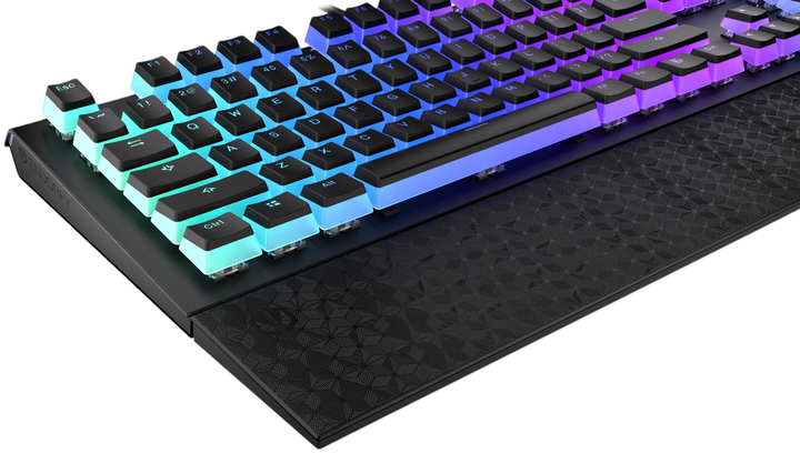 Klawiatura przewodowa Endorfy Omnis Pudding Kailh Blue USB Black (EY5A031) - obraz 9