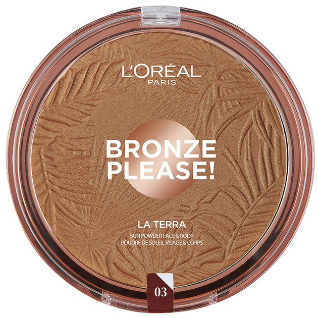 Bronzer do twarzy L'Oreal Paris Bronze Please! 03 Medium Caramel w kompakcie 18 g (3600522109303) - obraz 1