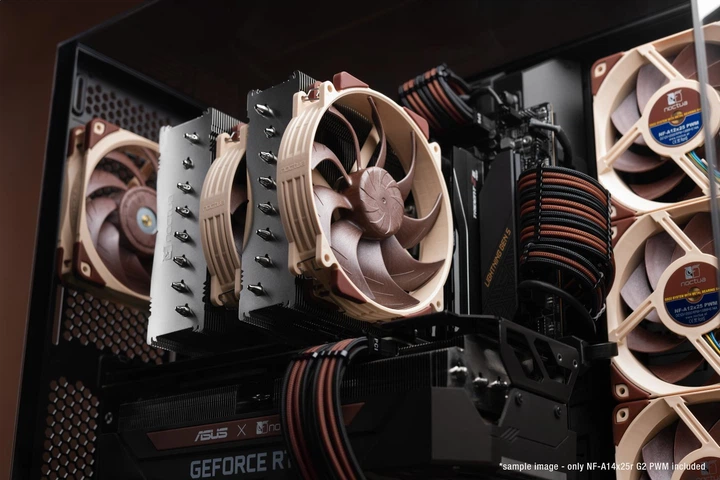 Вентилятор Noctua NF-A14x25r G2 PWM - Фото 6 Вентилятор Noctua NF-A14x25r G2 PWM - изображение 6