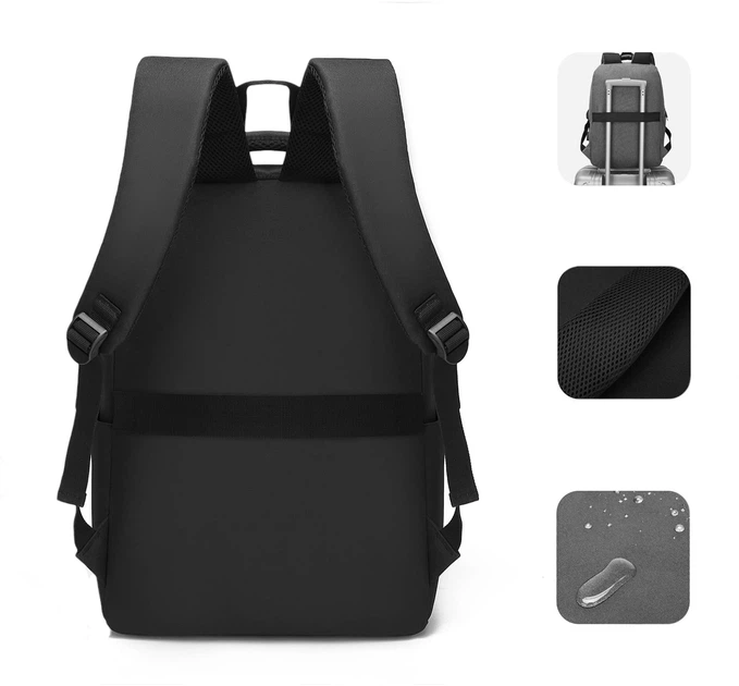 Рюкзак для ноутбука SUBBLIM City Laptop 15.6" Black (SUB-BP-2BL2002) - зображення 3