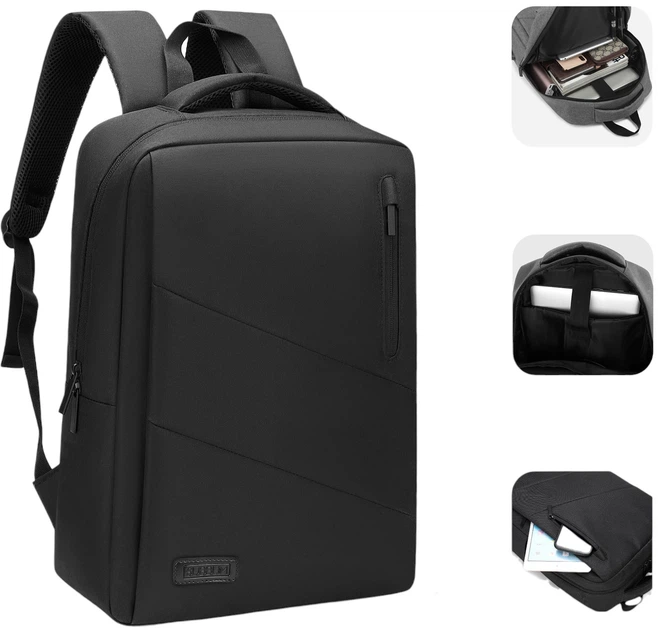 Рюкзак для ноутбука SUBBLIM City Laptop 15.6" Black (SUB-BP-2BL2002) - зображення 4
