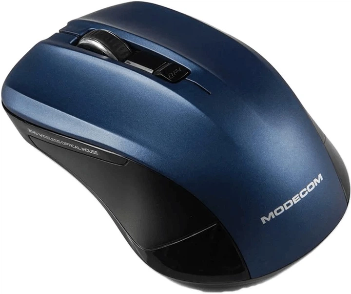 Mysz Modecom MC-WM9.1 Wireless Blue (M-MC-0WM9.1-140) - obraz 2