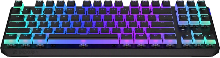 Клавіатура бездротова Endorfy Thock TKL Pudding Kailh Box Red Wireless Black (EY5A119) - зображення 4