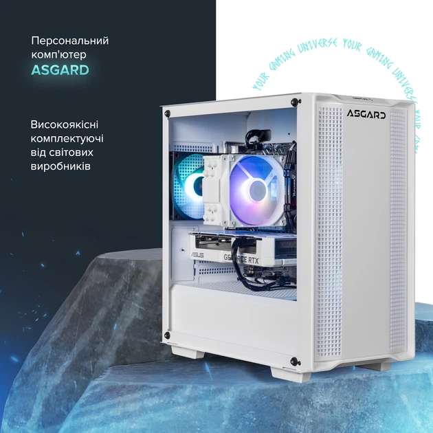 Ігровий комп'ютер ASGARD (I124F.32.S10.46.5314) / Intel Core i5-12400F (2.5–4.4 ГГц) / RAM 32 ГБ / SSD 1 ТБ / NVIDIA GeForce RTX 4060 - зображення 3