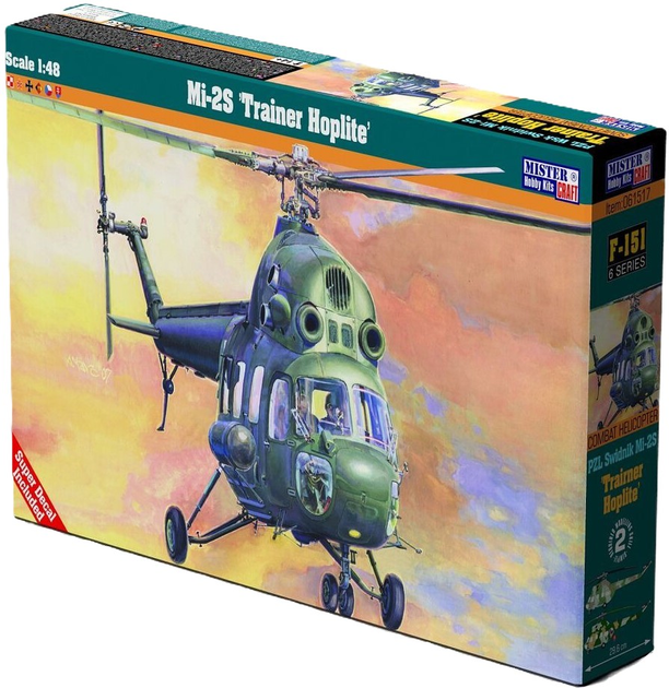 Zestaw Mastercraft do sklejania Mi-2 S Trainer Hoplite 1:48 (5903852061517) - obraz 1